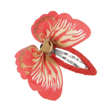 Load image into Gallery viewer, 2pcs/lot Butterfly Hair Ribbon Bows Hair Clip Bows Baby Girls Hairpins Children Toddler Newborn Birthday Gifts Photography Props
