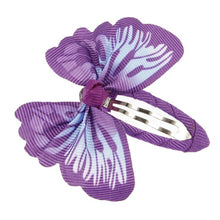 Load image into Gallery viewer, 2pcs/lot Butterfly Hair Ribbon Bows Hair Clip Bows Baby Girls Hairpins Children Toddler Newborn Birthday Gifts Photography Props