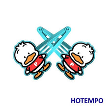 Load image into Gallery viewer, Japan Cute Cartoon Kerokero Keroppi Baby Girl Hair Accessories Kawaii Frog Hairpins Elastic Hair Bands Hair Clip for Kids Gift