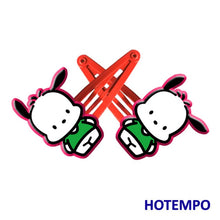 Load image into Gallery viewer, Japan Cute Cartoon Kerokero Keroppi Baby Girl Hair Accessories Kawaii Frog Hairpins Elastic Hair Bands Hair Clip for Kids Gift