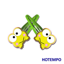 Load image into Gallery viewer, Japan Cute Cartoon Kerokero Keroppi Baby Girl Hair Accessories Kawaii Frog Hairpins Elastic Hair Bands Hair Clip for Kids Gift