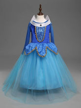 Load image into Gallery viewer, Cosplay Aisha Queen Dress Cinderella Fantasy Child Sleeping Beauty Princess Rapunzel Belle Dress Girl Party Costume