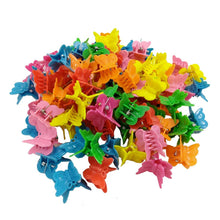 Load image into Gallery viewer, 20 pcs Fashion Baby Girls Small Hair Claw Cute Candy Color flower Butterfly Hair Jaw Clip Children Hairpin Hair Accessories
