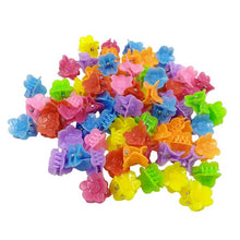 Load image into Gallery viewer, 20 pcs Fashion Baby Girls Small Hair Claw Cute Candy Color flower Butterfly Hair Jaw Clip Children Hairpin Hair Accessories
