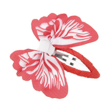 Load image into Gallery viewer, 2pcs/lot Butterfly Hair Ribbon Bows Hair Clip Bows Baby Girls Hairpins Children Toddler Newborn Birthday Gifts Photography Props
