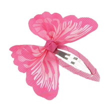 Load image into Gallery viewer, 2pcs/lot Butterfly Hair Ribbon Bows Hair Clip Bows Baby Girls Hairpins Children Toddler Newborn Birthday Gifts Photography Props
