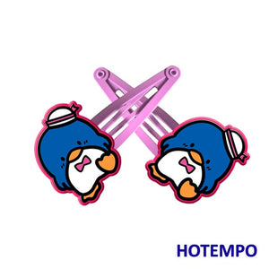 Japan Cute Cartoon Kerokero Keroppi Baby Girl Hair Accessories Kawaii Frog Hairpins Elastic Hair Bands Hair Clip for Kids Gift