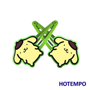 Japan Cute Cartoon Kerokero Keroppi Baby Girl Hair Accessories Kawaii Frog Hairpins Elastic Hair Bands Hair Clip for Kids Gift
