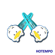 Load image into Gallery viewer, Japan Cute Cartoon Kerokero Keroppi Baby Girl Hair Accessories Kawaii Frog Hairpins Elastic Hair Bands Hair Clip for Kids Gift
