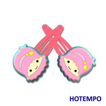 Load image into Gallery viewer, Japan Cute Cartoon Kerokero Keroppi Baby Girl Hair Accessories Kawaii Frog Hairpins Elastic Hair Bands Hair Clip for Kids Gift
