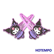 Load image into Gallery viewer, Japan Cute Cartoon Kerokero Keroppi Baby Girl Hair Accessories Kawaii Frog Hairpins Elastic Hair Bands Hair Clip for Kids Gift
