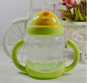 Baby Bottle Feeding Bottle Nursing Bottle Baby Sippy Cups Kids Drinking Bottles Infant Children Learn Drinking