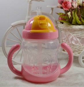 Baby Bottle Feeding Bottle Nursing Bottle Baby Sippy Cups Kids Drinking Bottles Infant Children Learn Drinking