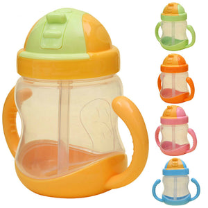 Baby Bottle Feeding Bottle Nursing Bottle Baby Sippy Cups Kids Drinking Bottles Infant Children Learn Drinking