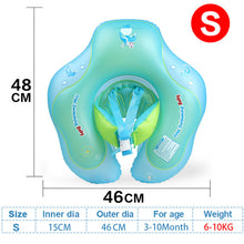 Load image into Gallery viewer, Baby Swimming Float Ring Inflatable Infant Floating Kids Swimming Pool Accessories Circle Bathing Inflatable Double Raft Rings
