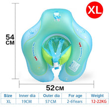 Load image into Gallery viewer, Baby Swimming Float Ring Inflatable Infant Floating Kids Swimming Pool Accessories Circle Bathing Inflatable Double Raft Rings
