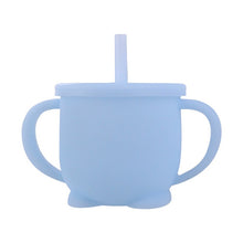 Load image into Gallery viewer, Baby Feeding Cups Baby Learning Baby Drinkware  silicone Sippy Cups For Toddlers &amp; Kids With Silicone Sippy Cup Lids Solid
