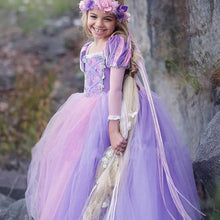 Load image into Gallery viewer, Cosplay Aisha Queen Dress Cinderella Fantasy Child Sleeping Beauty Princess Rapunzel Belle Dress Girl Party Costume
