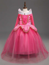 Load image into Gallery viewer, Cosplay Aisha Queen Dress Cinderella Fantasy Child Sleeping Beauty Princess Rapunzel Belle Dress Girl Party Costume
